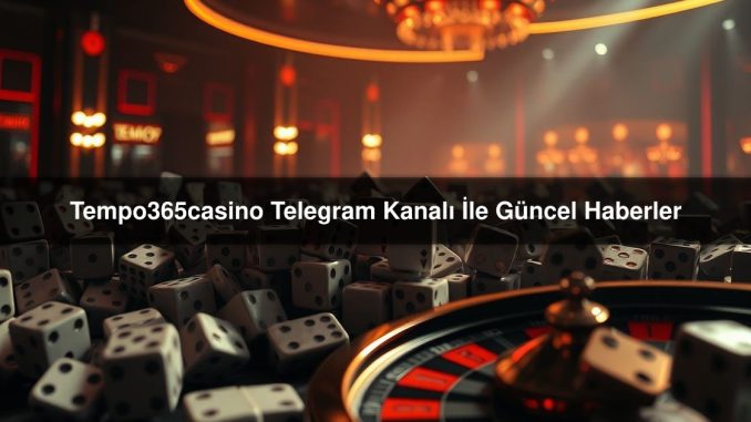 Tempo365casino Telegram